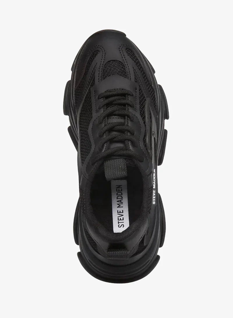 STEVE MADDEN  Possession Black Sneakers for Women | Best Price UAE